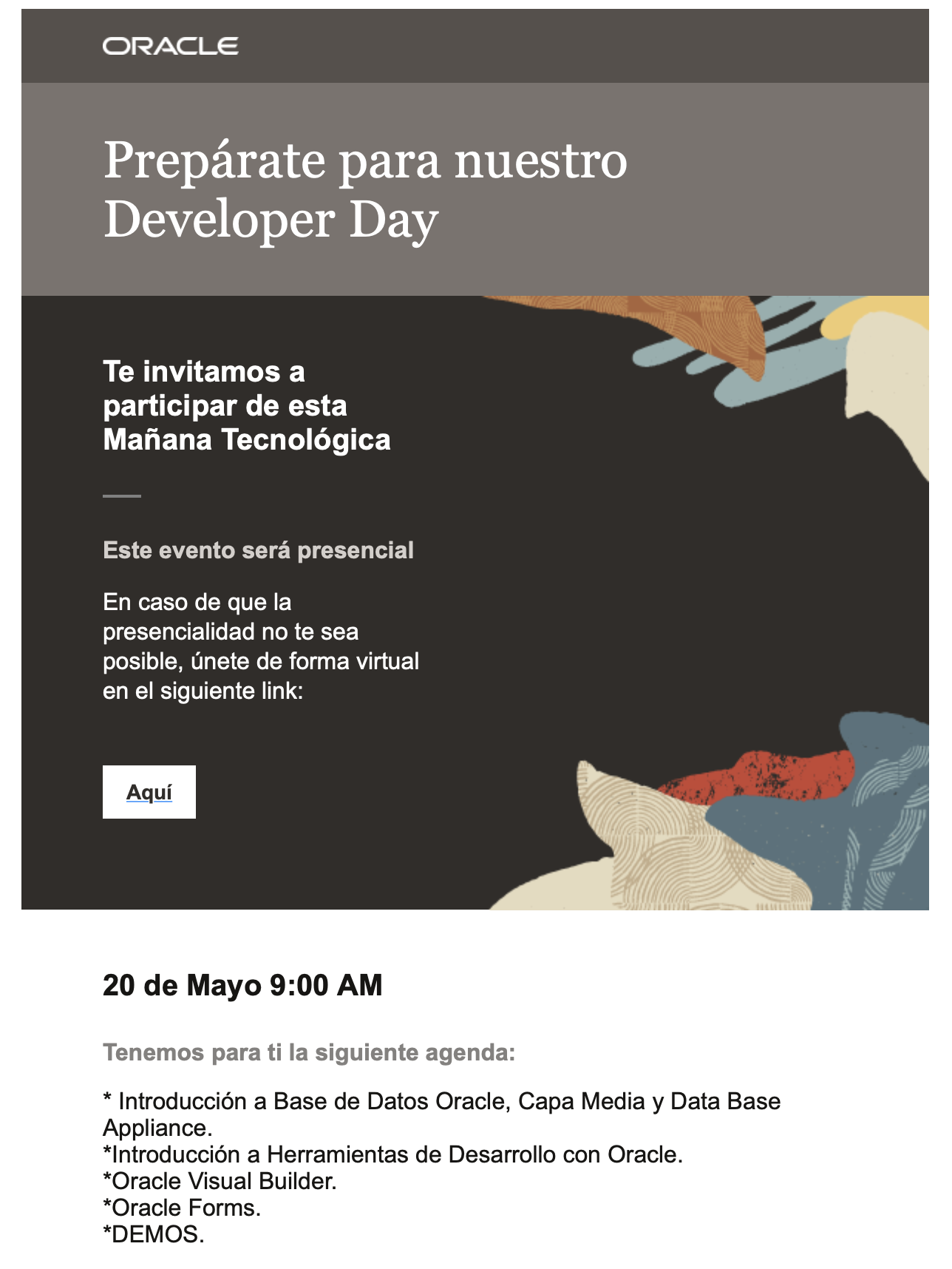 Oracle Developer Day - Cover Image